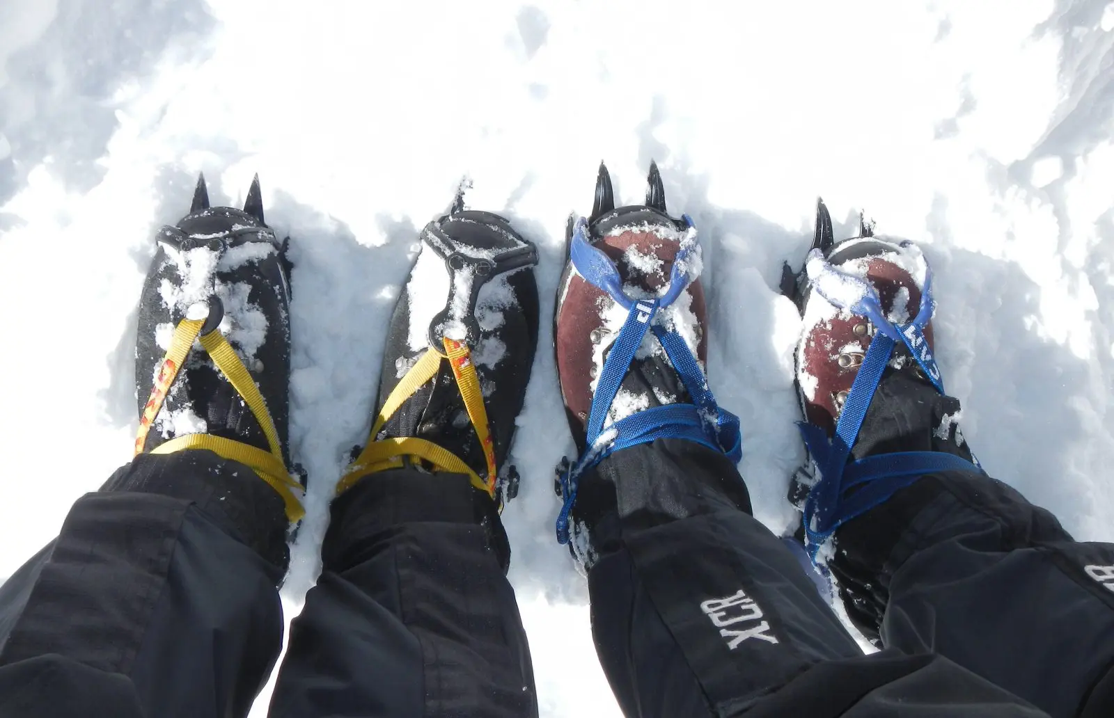 Mountaineering boot and crampon guide Adventure Alternative Expeditions