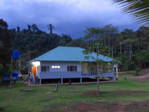 Jungle chalet at Deramakot